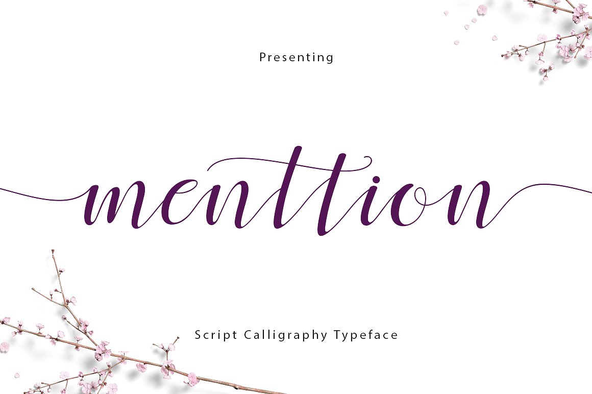 Menttion Script Font