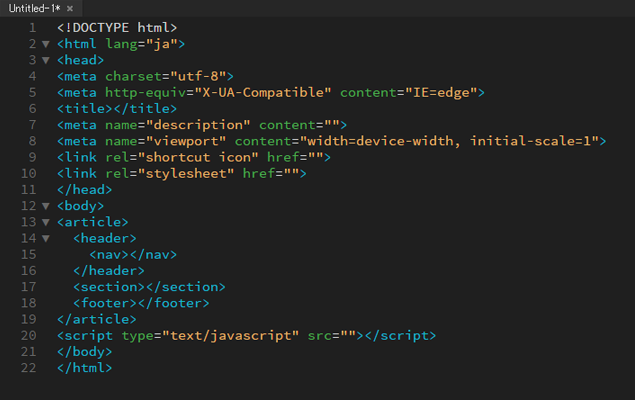 綺麗に直ったソースコード例