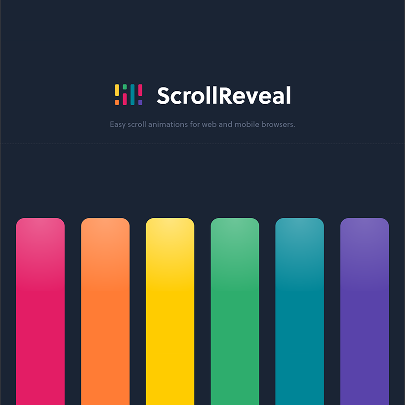パーツごとにふわっと表示させるプラグイン「ScrollReveal」を設置してみる